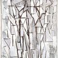 Composition Arbes 2 (1912-13) - Piet Mondrian