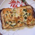 ma pizza courgette et saumon : the délice !!!!