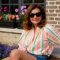 Alma, ma blouse acidulée