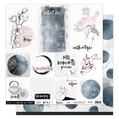 Cercle à Broder "Love you to the moon and back" - DT Passion Scrap