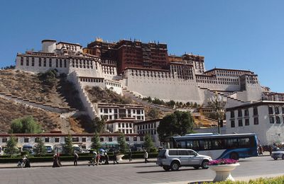 Tibet, Lhasa, le potala 