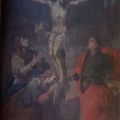 Restauration d'une "Crucifixion" peinte à l'huile (180X240), église de Savignac-Mona (32)