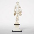 Circle of Leonard Kern (German 1588-1662): A carved ivory allegorical figure of Summer