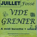 Vide grenier à Pont-du-Fossé le 23 juillet 2015