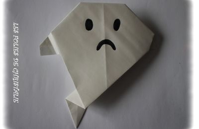 Petits fantômes en origami 