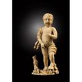 Memento Mori en ivoire représentant le Christ enfant. France, XVIIe siècle