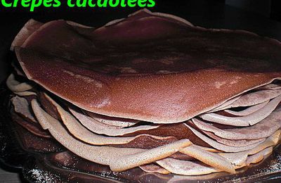 Crêpes cacaotées