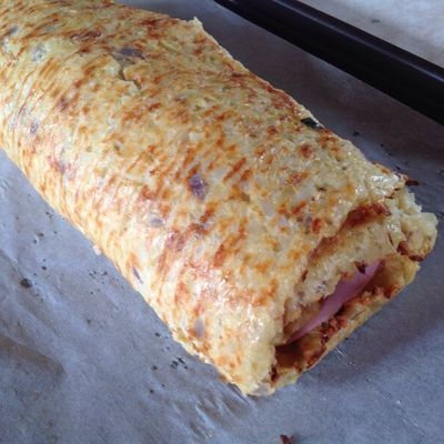 Roulé de pommes de terre