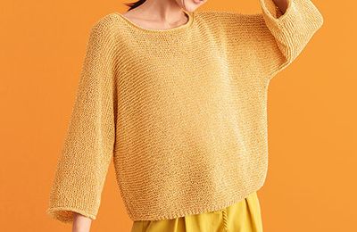 Pull manches kimono