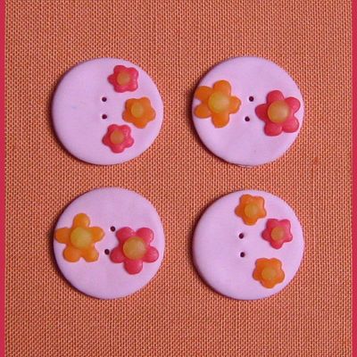 Boutons fimo, encore ...