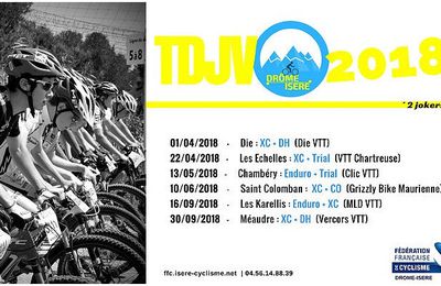 TDJV 2018: Les dates