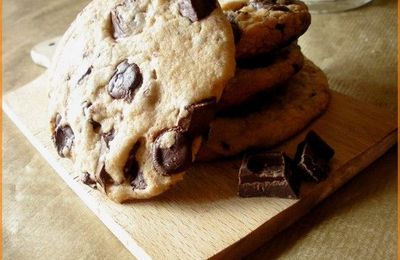 Cookies aux pépites de chocolat.. Parce qu'il y a des rencontres qui vous changent la vie !