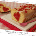 Cake au citron pour la St Valentin