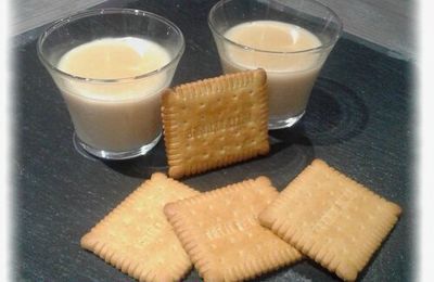 Crème biscuitée