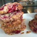 Super Cookies sans gluten Amande-framboises