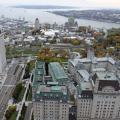 Québec vu depuis l'édifice Marie-Guyart.