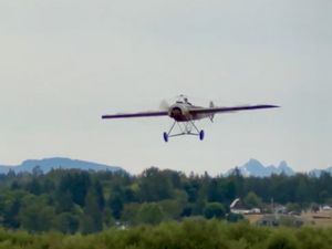 Un Fokker Eindecker, de la première guerre mondiale