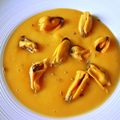 soupe de butternut aux moules