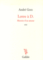 Lettre à D., de Franz Gorz