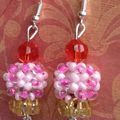 boucles d'oreilles cupcake