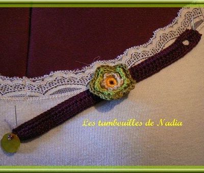 VENDU ref 0072 bracelet crochet 3€