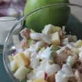 Salade d'endive au thon et pomme verte