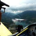 F-BRQN devant le lac de Sainte Croix