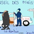 La rentrée du conseil des ministres