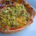 Tartelette Courgette/Ricotta...