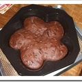 Craquant, un brownies avec mes restes de pralines