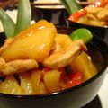 Poulet à l'ananas - Ôde à toi, mon solide et fidèle Wok