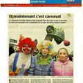 Revue de presse - Tapaj sur les carnavals de la Sarthe