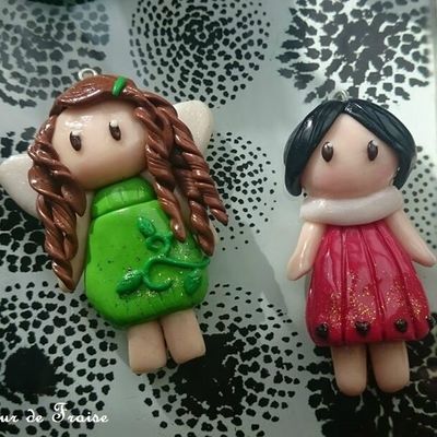 Petites poupées en Fimo