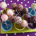 Cake pops a la vanille