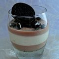 Panna cotta bi-goûts façon Oréo