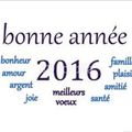 Bonne Année 2016