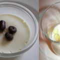 Panna cotta à la violette et à la pistache