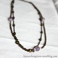 collier mauve