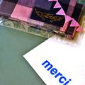 Un petit colis arrivé ce matin❀ ✰✰✰✰ ✰ ✰✰✰ Merci