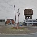 Rond-point à Ijmuiden (Pays-Bas)