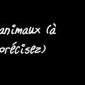 categorie animaux