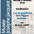 Ah ,je vous l'avais bien dit ...voici une conférence ...!