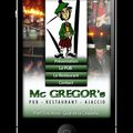 Création du site web mobile du Mc Gregor's à Ajaccio