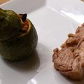 Selle d'agneau "haute température", ratatouille croquante