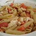 Salade de pennes / tomates / mozzarella