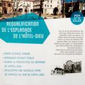 esplanade de l'Hôtel-Dieu : travaux de requalification