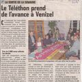 Téléthon à Vénizel 