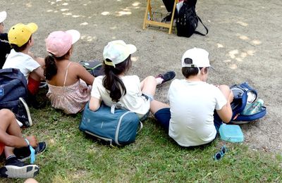 Les Tisseurs de contes au parc du Thabor à Rennes le 13 juin 2023