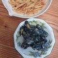 moules sauce poulette