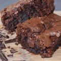 Brownies aux pépites de chocolat 